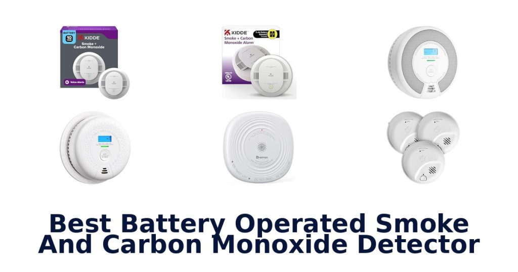 Best Battery Operated Smoke And Carbon Monoxide Detector