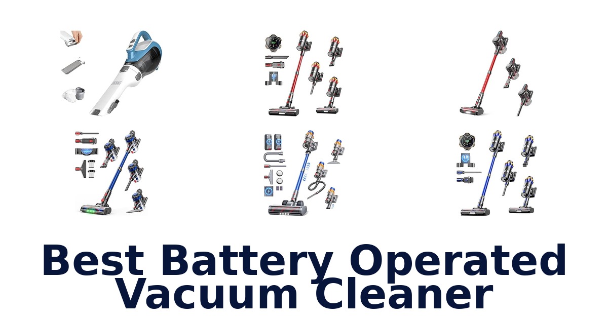 Best Battery Operated Vacuum Cleaner