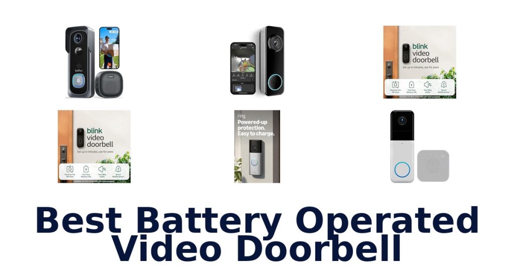 Best Battery Operated Video Doorbell