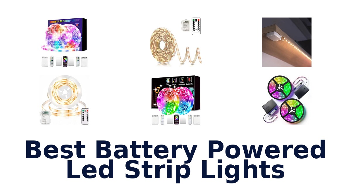 Best Battery Powered Led Strip Lights