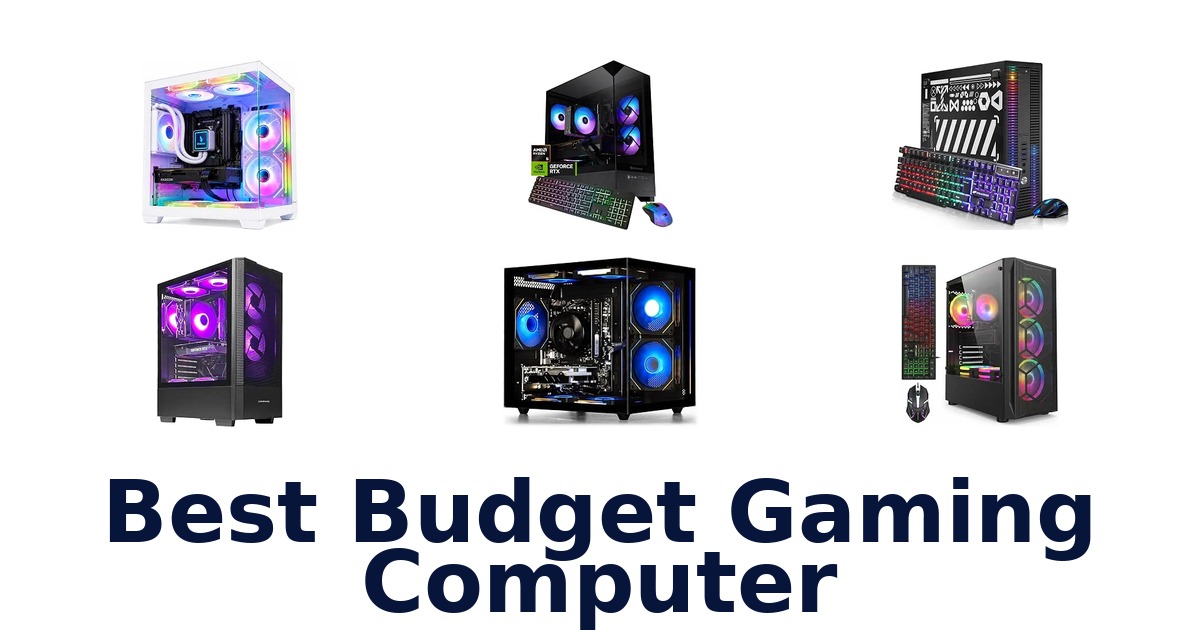 Best Budget Gaming Computer