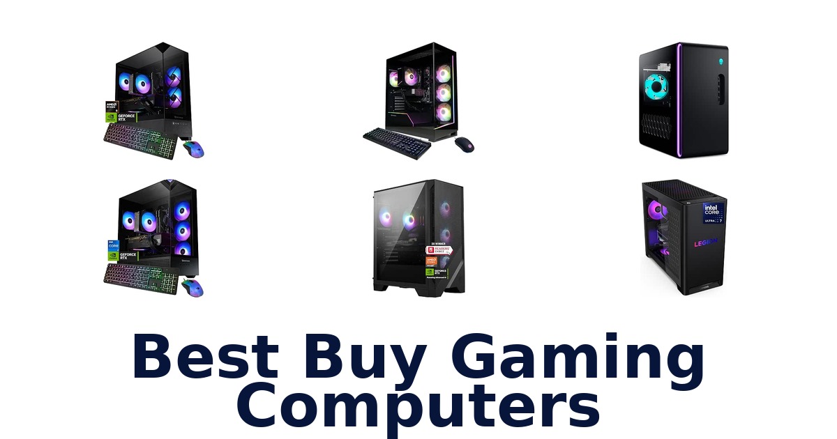 Best Buy Gaming Computers