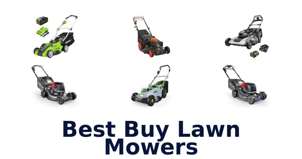 Best Buy Lawn Mowers