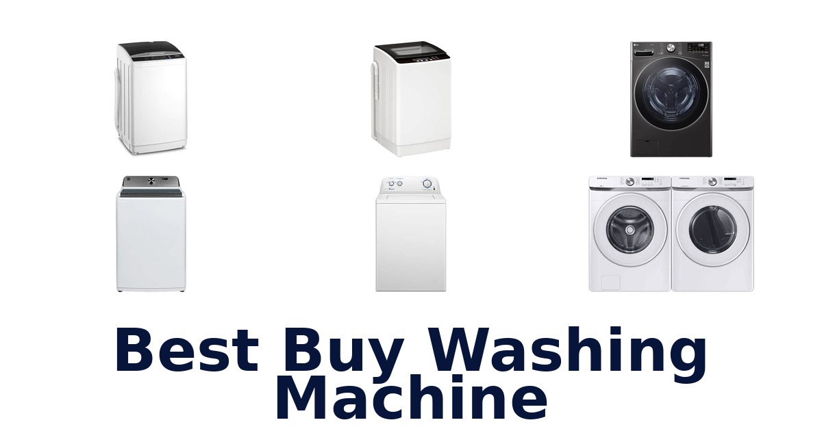 Best Buy Washing Machine