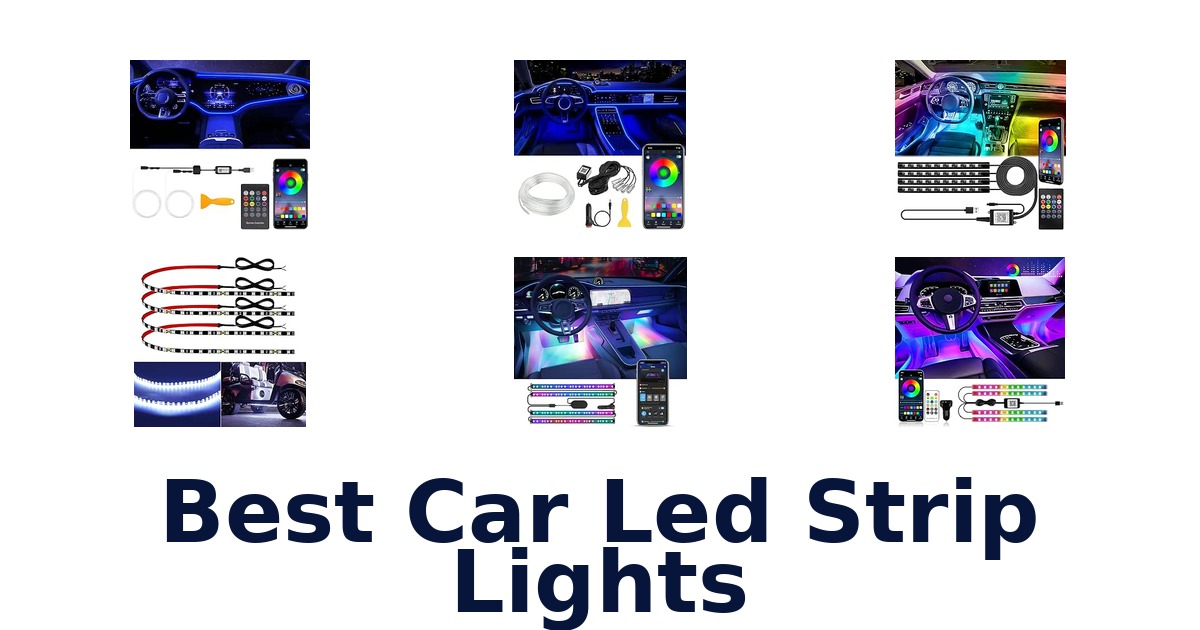 Best Car Led Strip Lights
