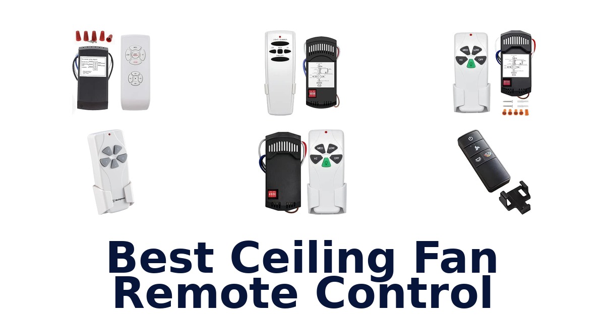 Best Ceiling Fan Remote Control