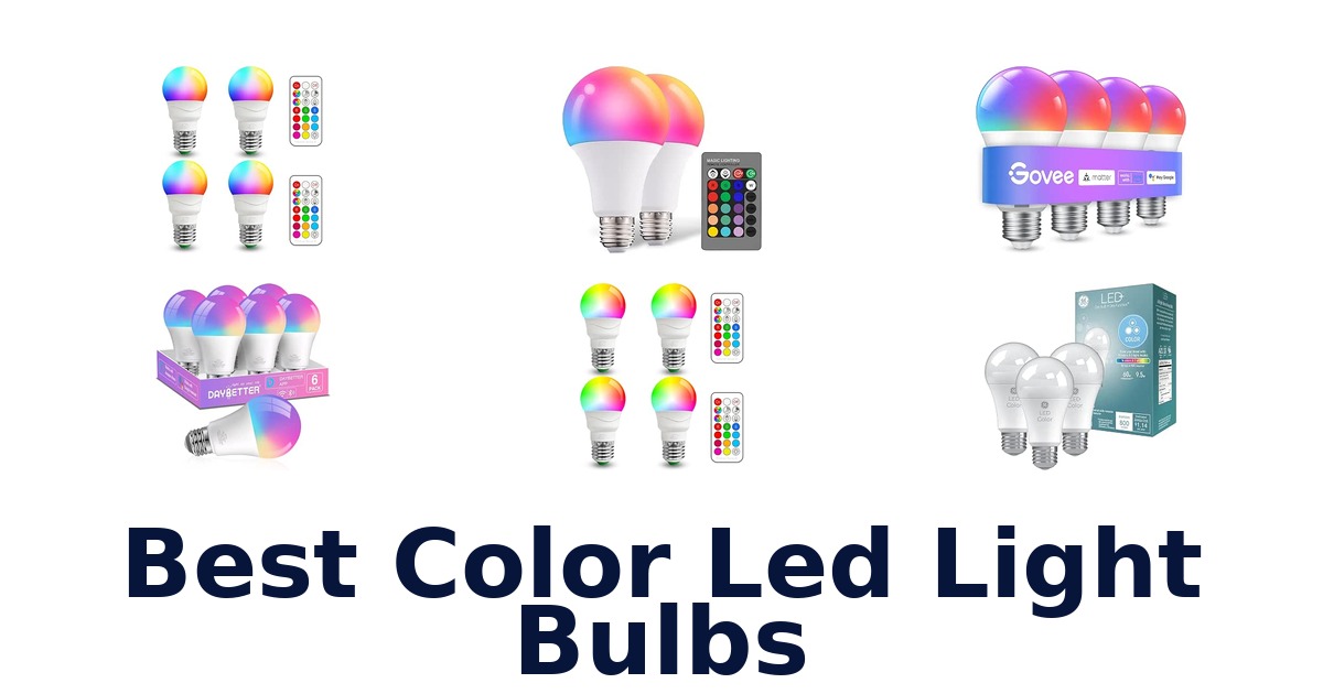 Best Color Led Light Bulbs