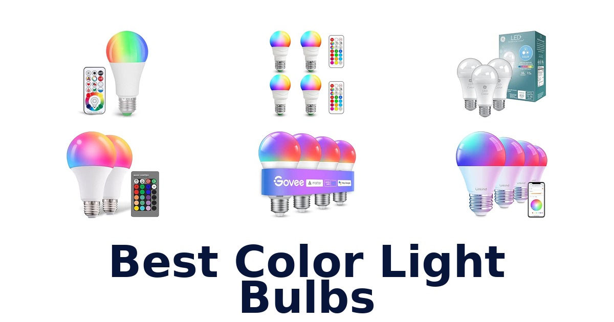 Best Color Light Bulbs