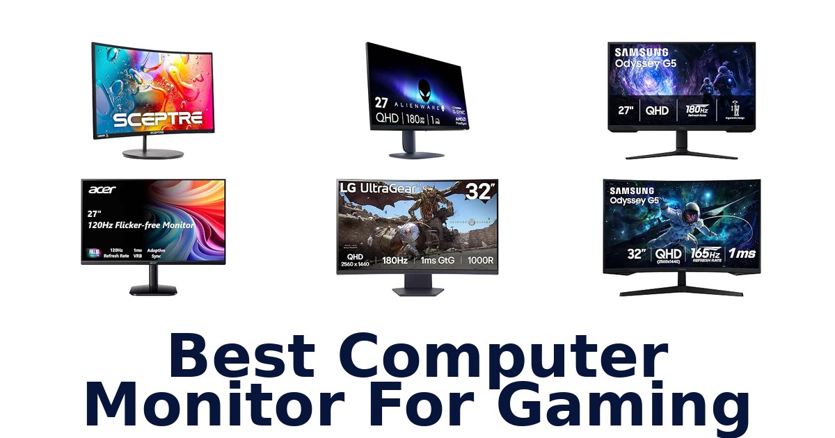 Best Computer Monitor For Gaming
