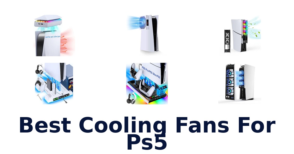 Best Cooling Fans For Ps5