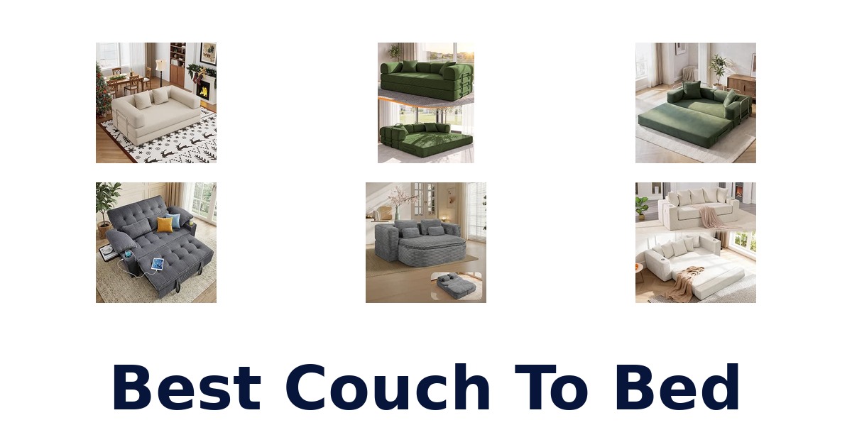 Best Couch To Bed
