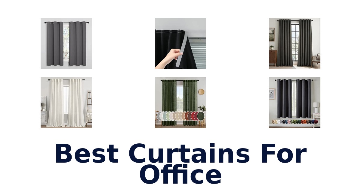 Best Curtains For Office
