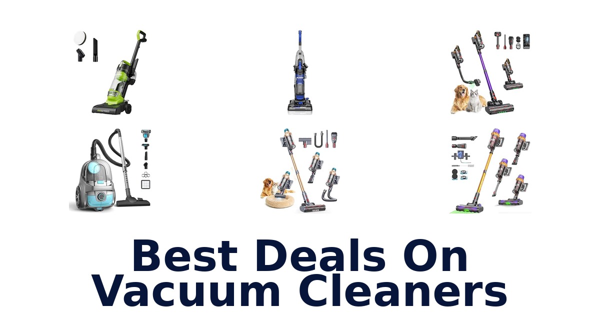 Best Deals On Vacuum Cleaners