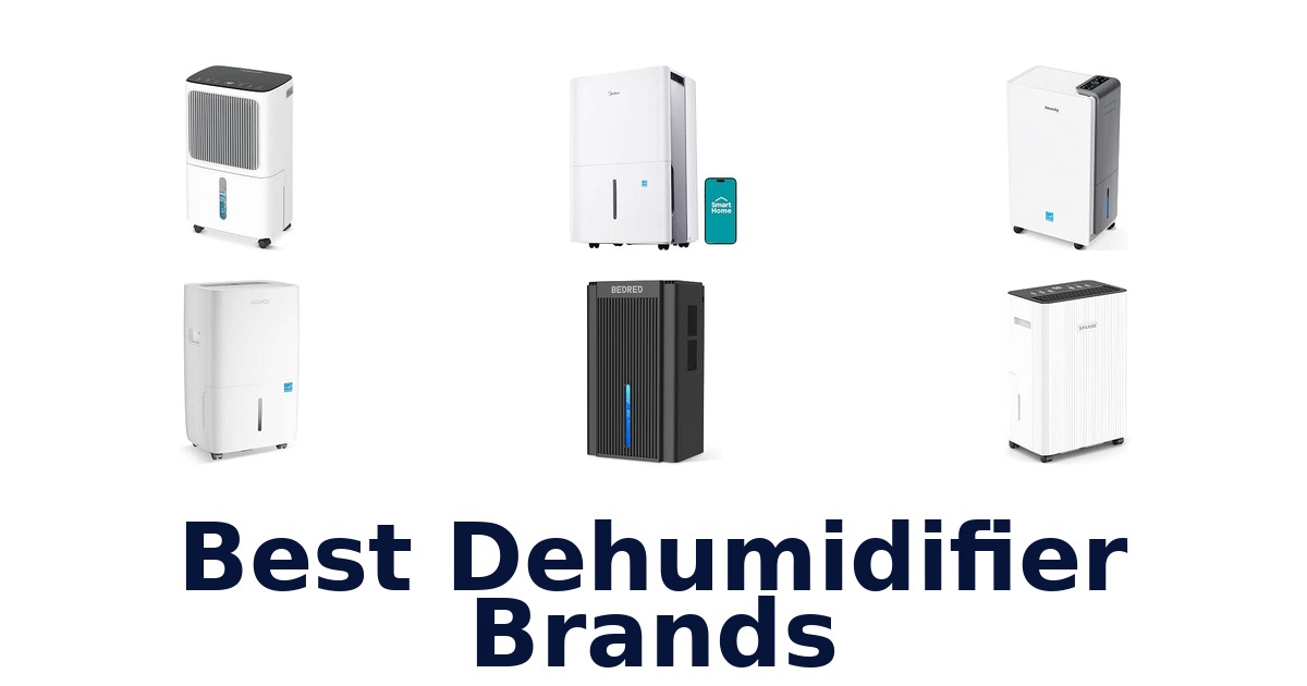 Best Dehumidifier Brands