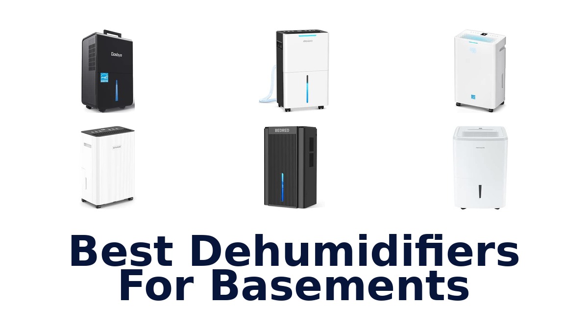Best Dehumidifiers For Basements