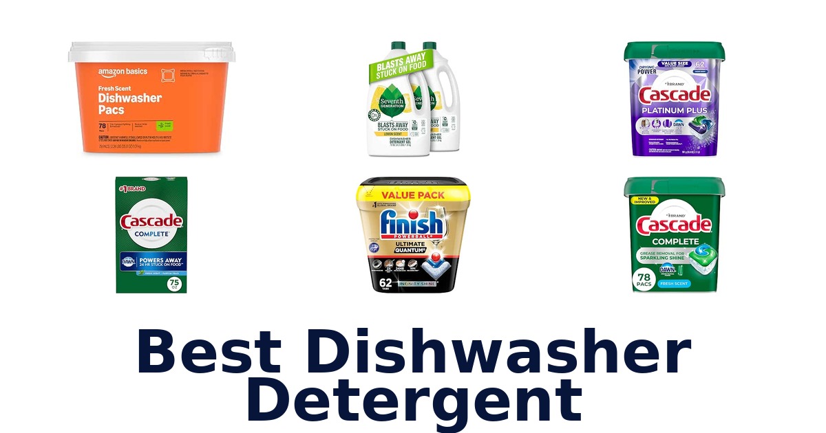 Best Dishwasher Detergent
