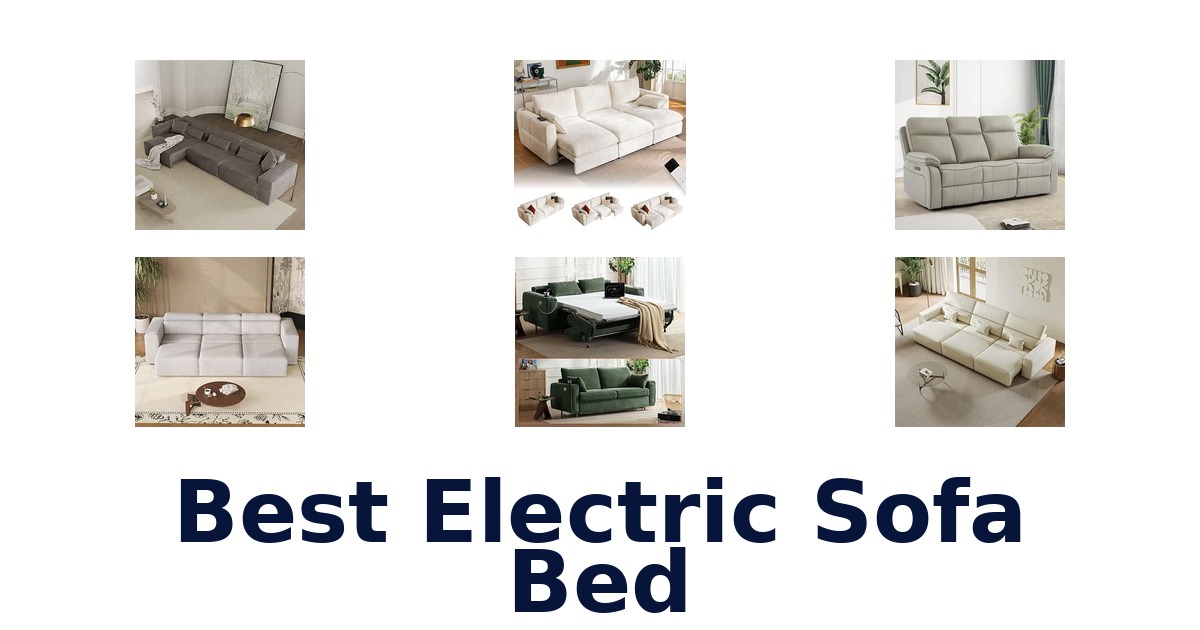Best Electric Sofa Bed