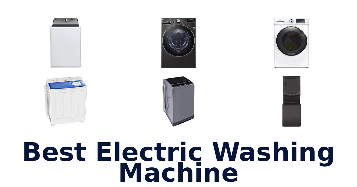 Best Electric Washing Machine