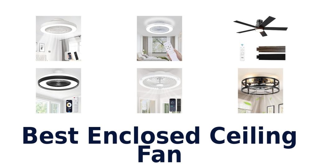 Best Enclosed Ceiling Fan