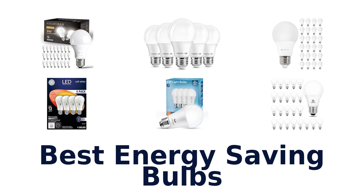Best Energy Saving Bulbs