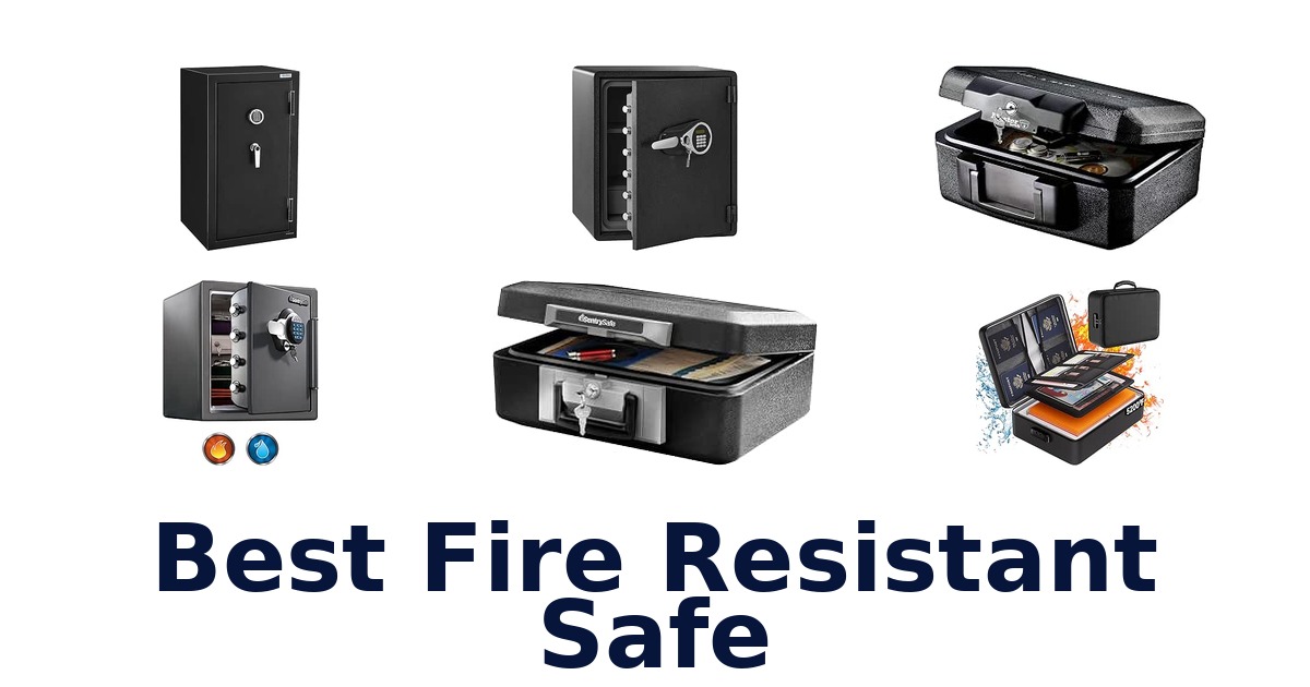 Best Fire Resistant Safe