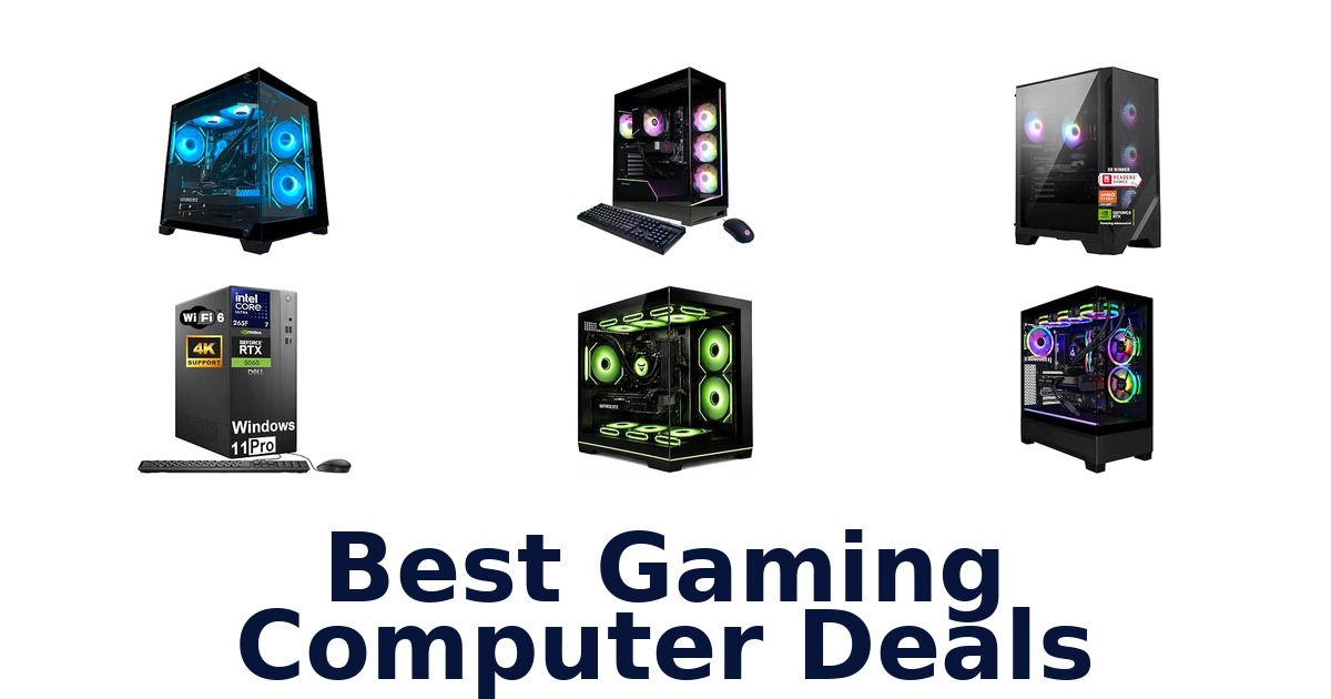 Best Gaming Computer Deals