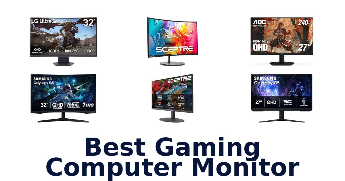 Best Gaming Computer Monitor