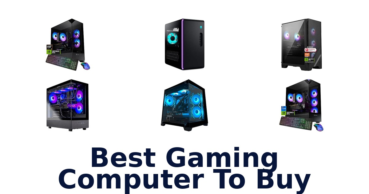 Best Gaming Computer To Buy