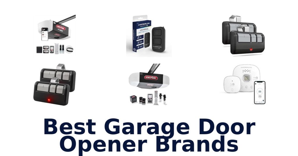 Best Garage Door Opener Brands