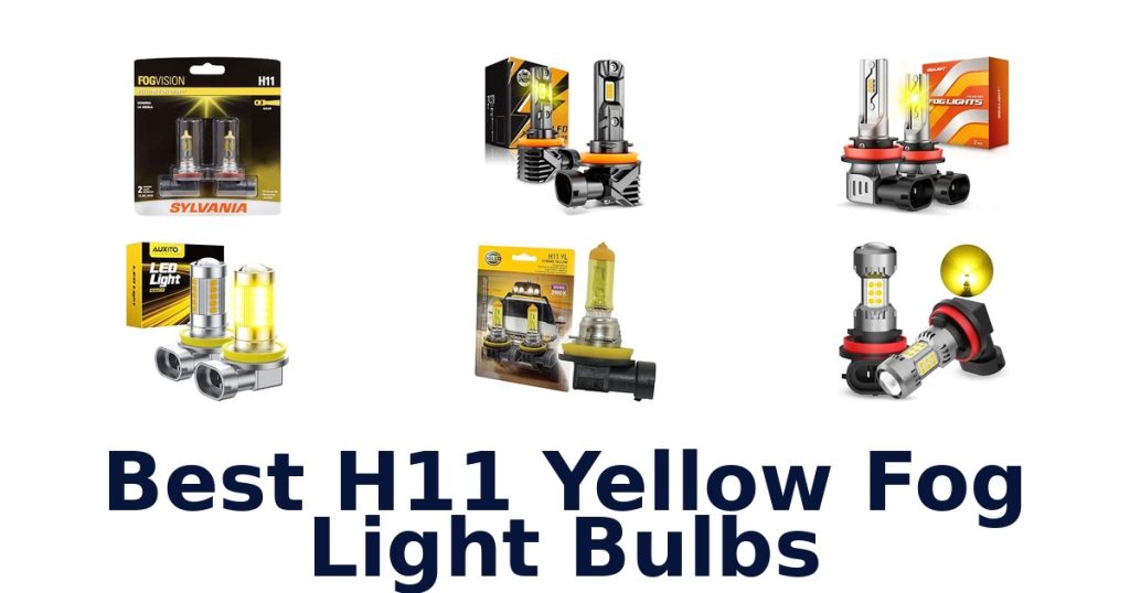 Best H11 Yellow Fog Light Bulbs