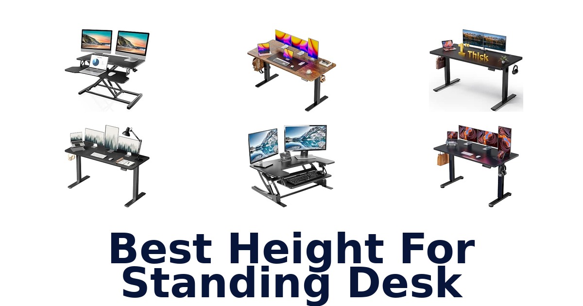 Best Height For Standing Desk