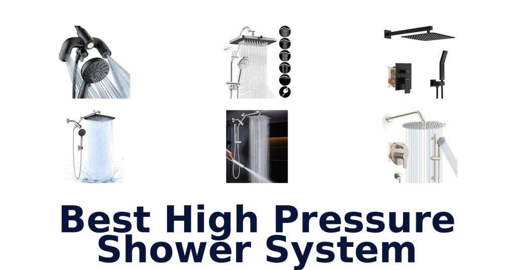 Best High Pressure Shower System
