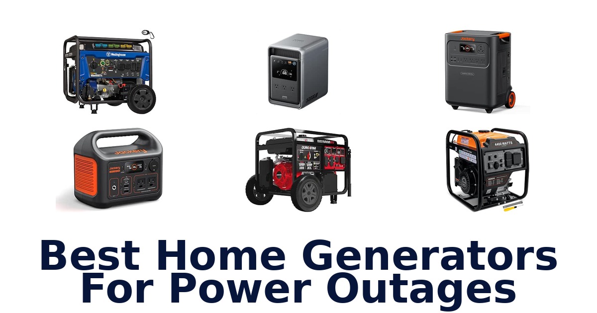 Best Home Generators For Power Outages