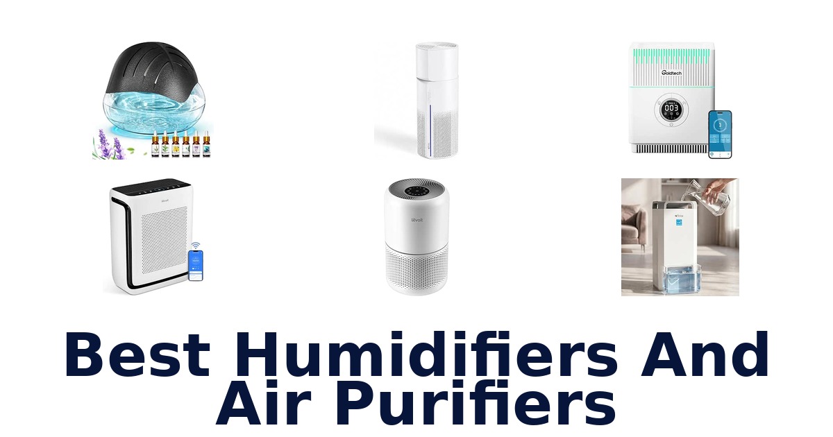 Best Humidifiers And Air Purifiers