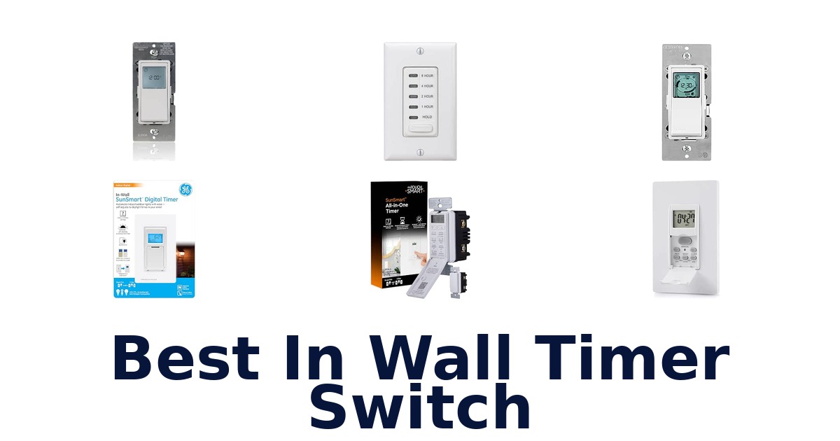 Best In Wall Timer Switch