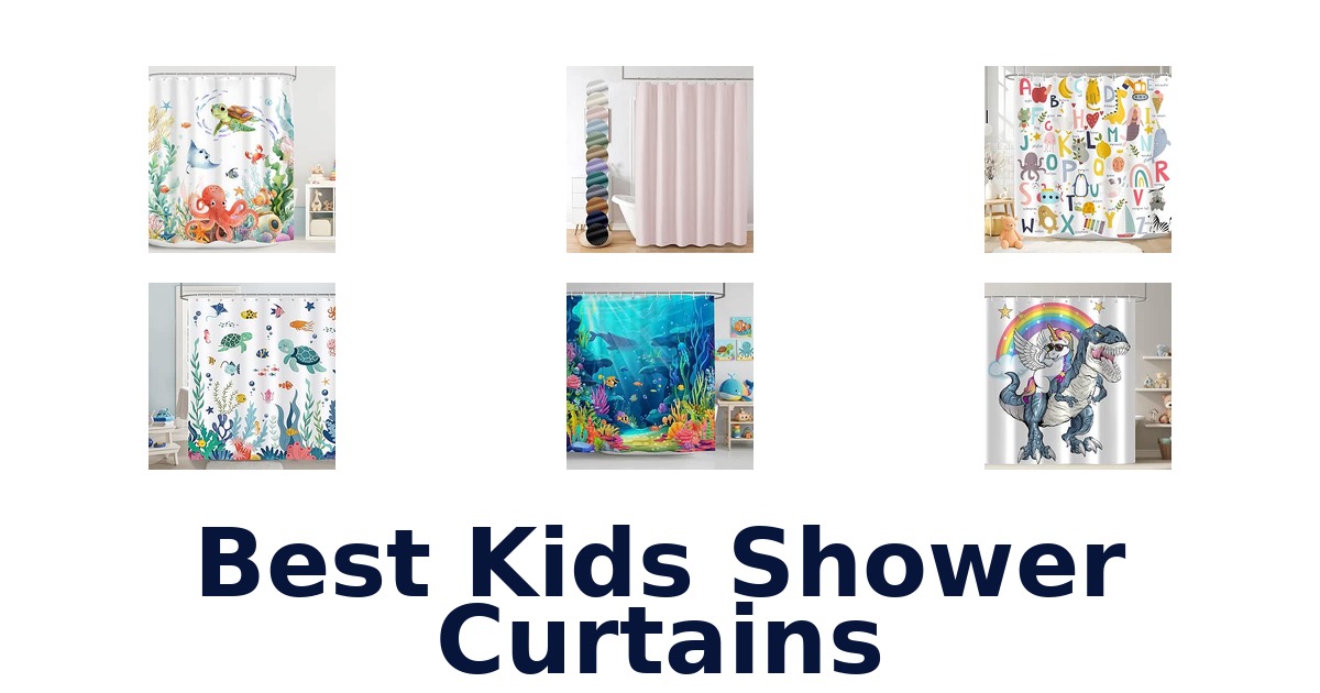 Best Kids Shower Curtains