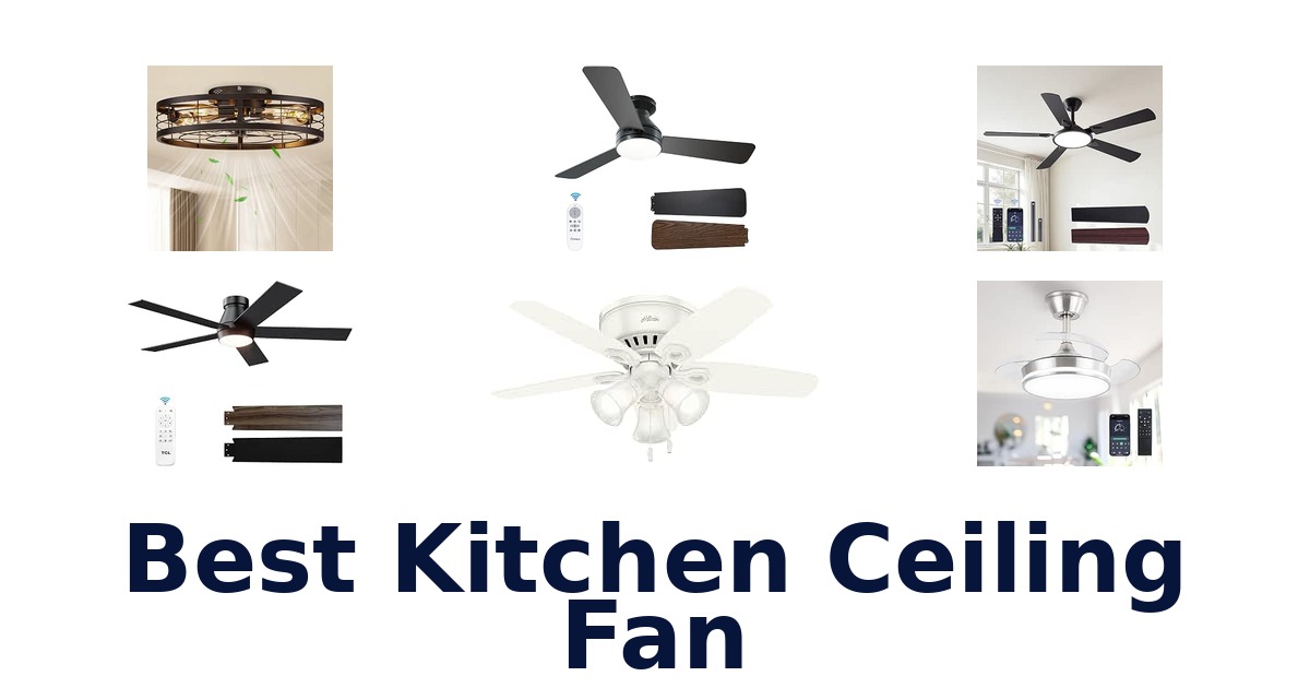 Best Kitchen Ceiling Fan