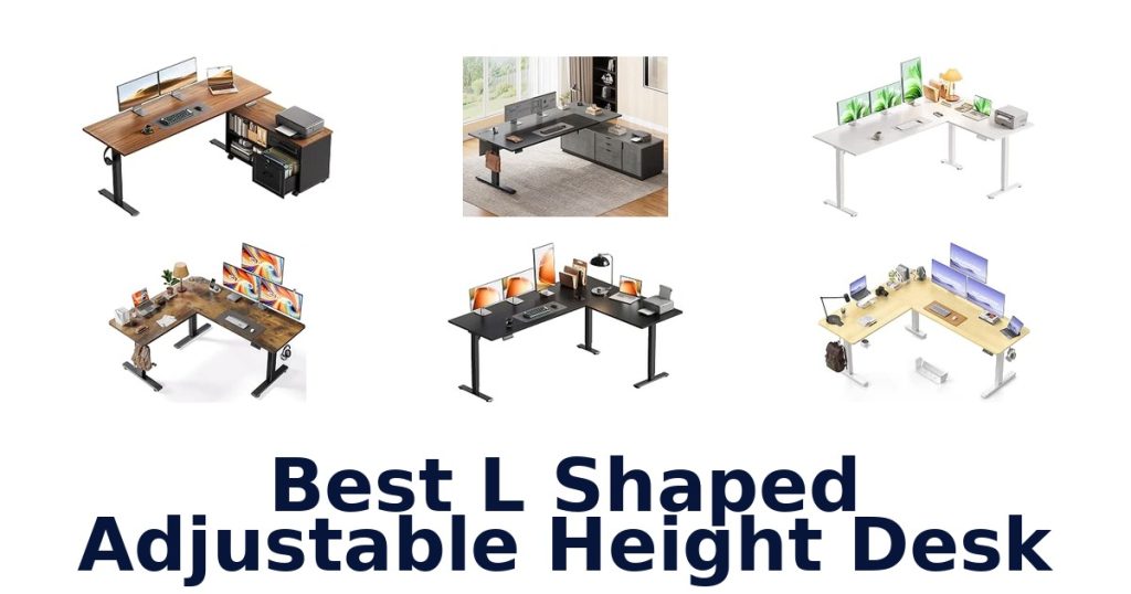 Best L Shaped Adjustable Height Desk