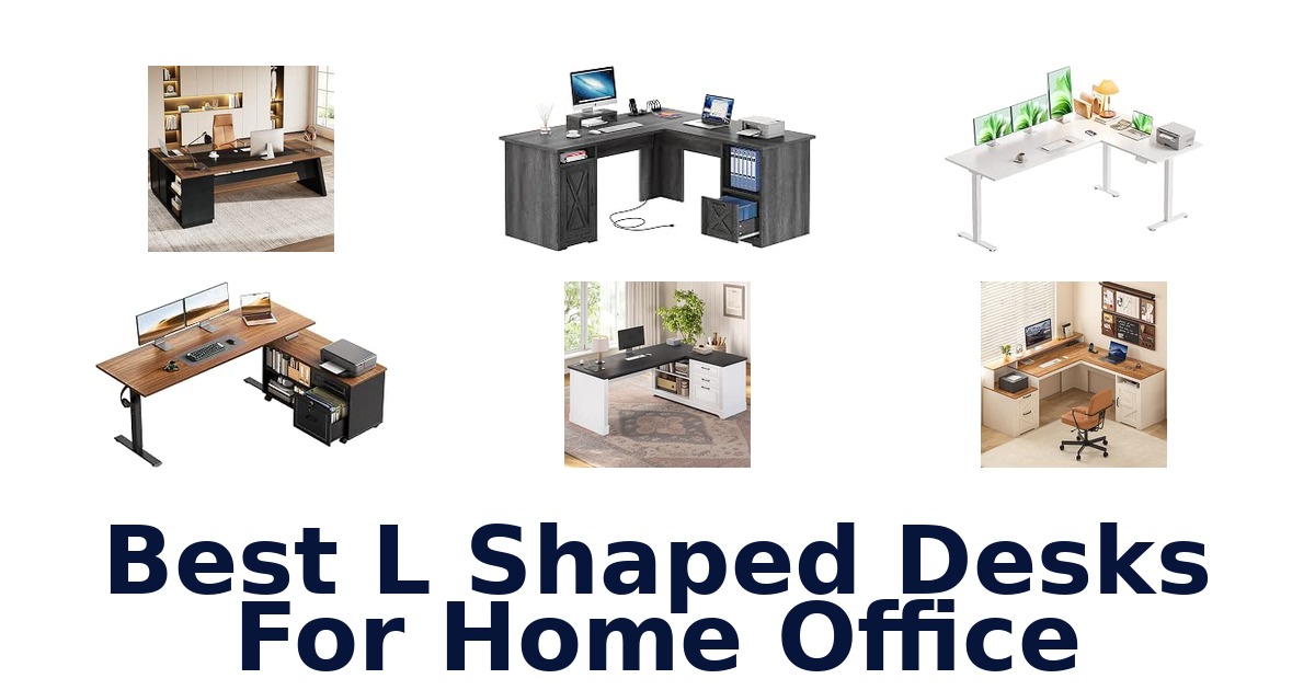Best L Shaped Desks For Home Office