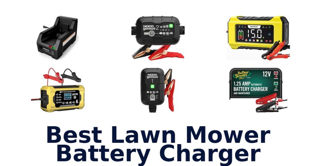 Best Lawn Mower Battery Charger