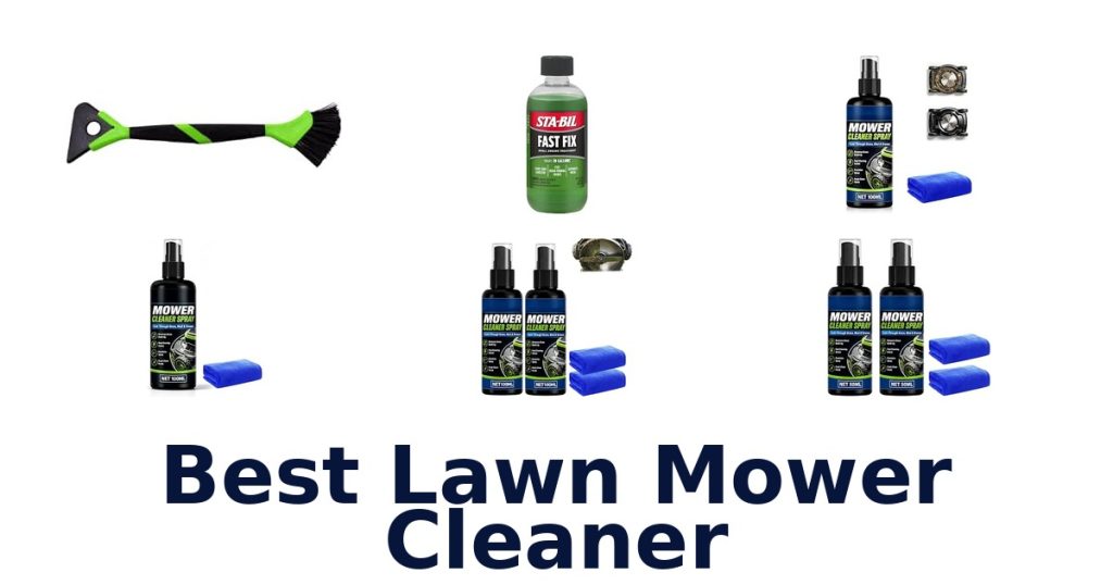 Best Lawn Mower Cleaner