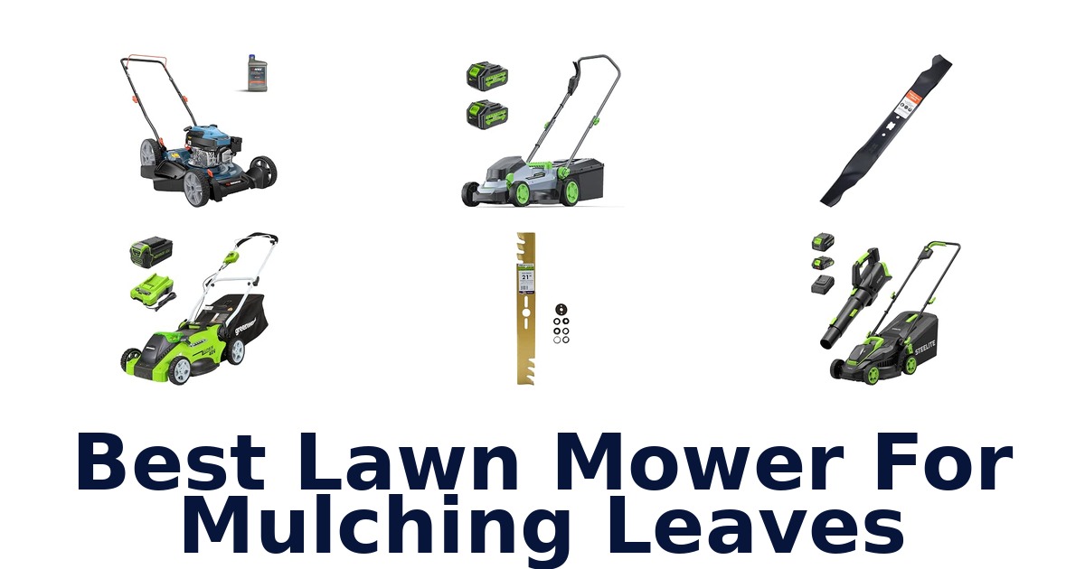 Best Lawn Mower For Mulching Leaves
