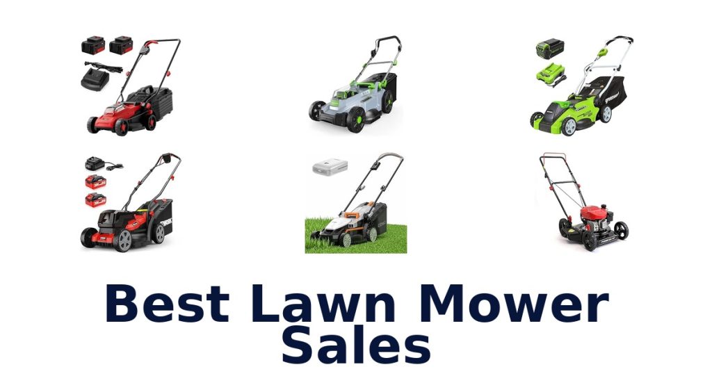 Best Lawn Mower Sales