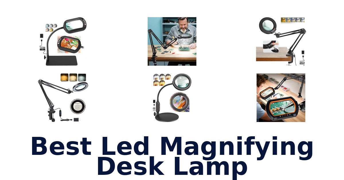 Best Led Magnifying Desk Lamp