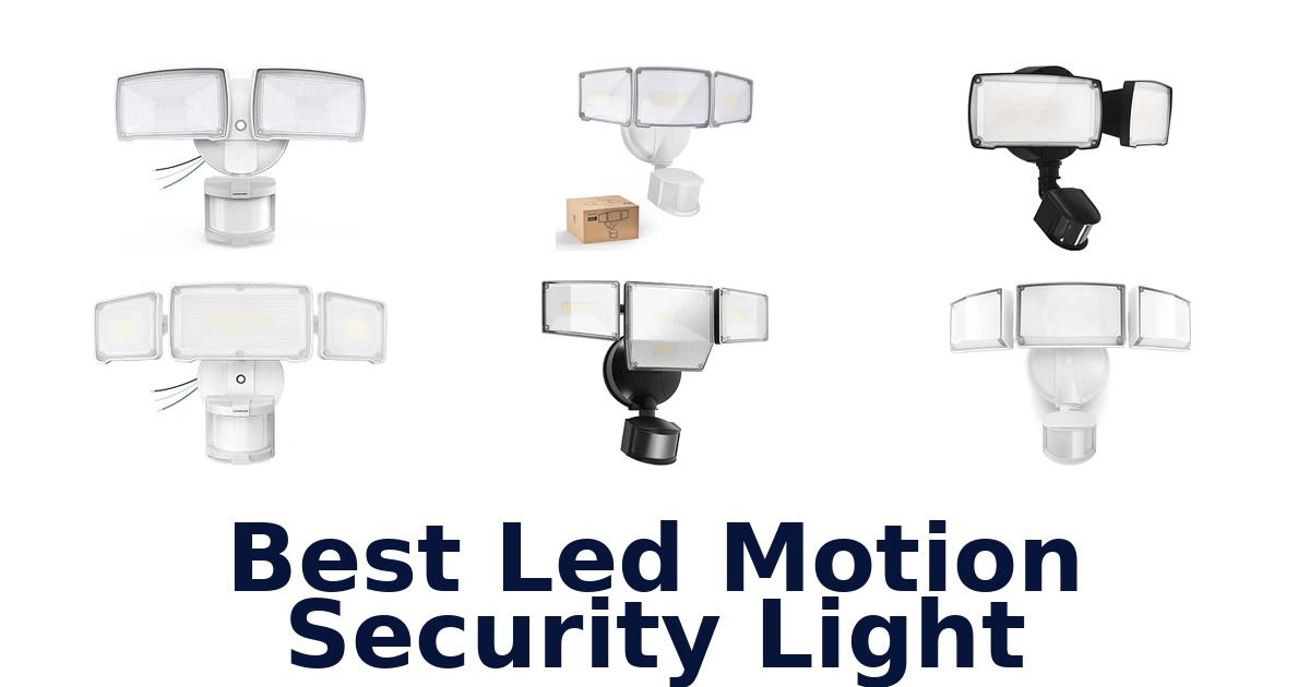 Best Led Motion Security Light