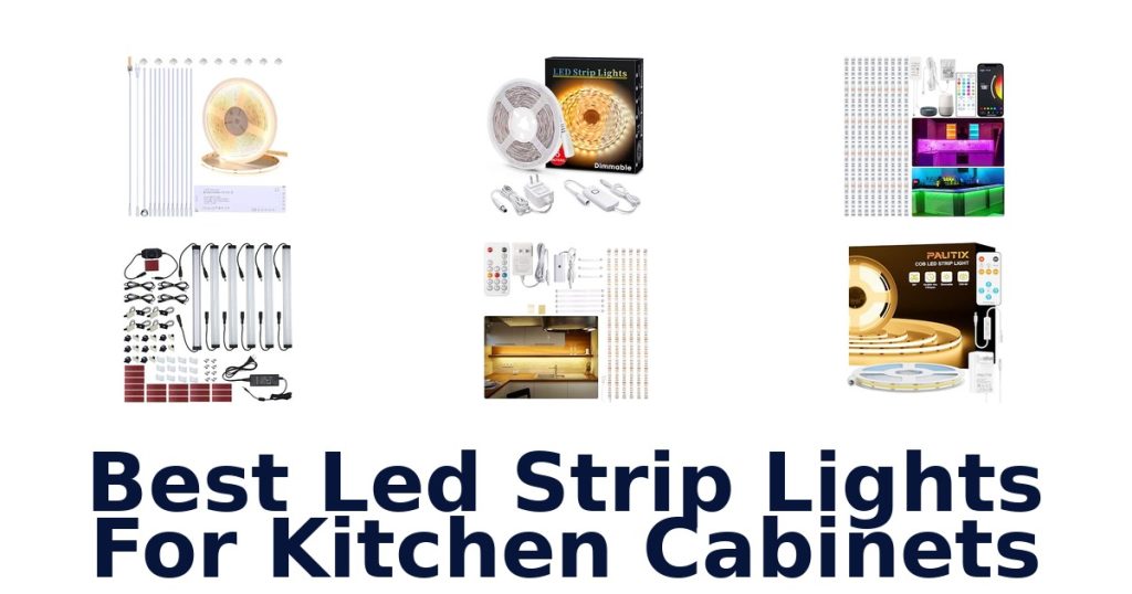 Best Led Strip Lights For Kitchen Cabinets