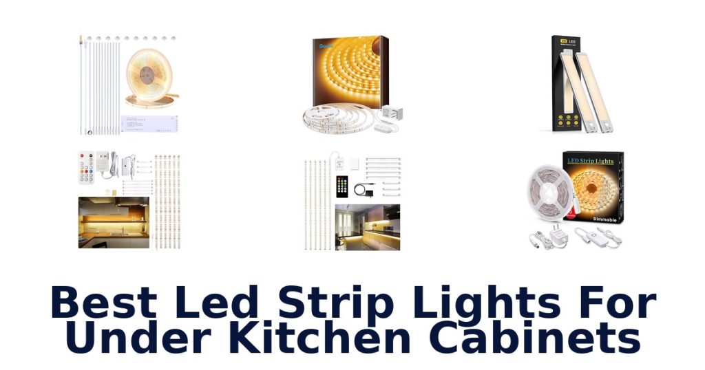 Best Led Strip Lights For Under Kitchen Cabinets