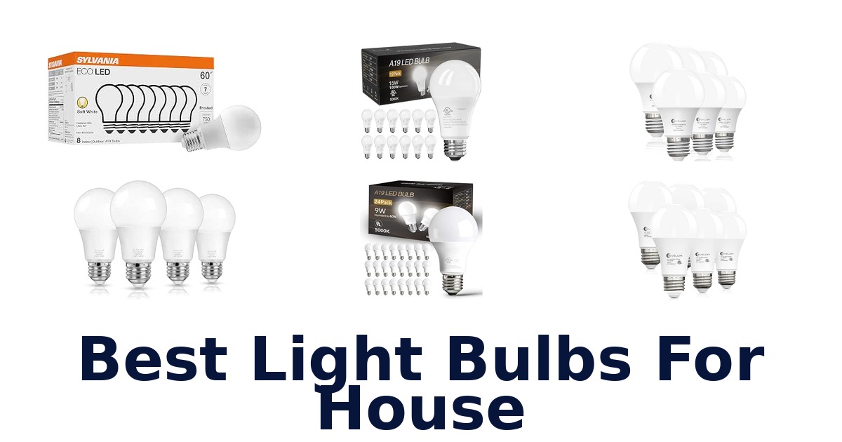 Best Light Bulbs For House