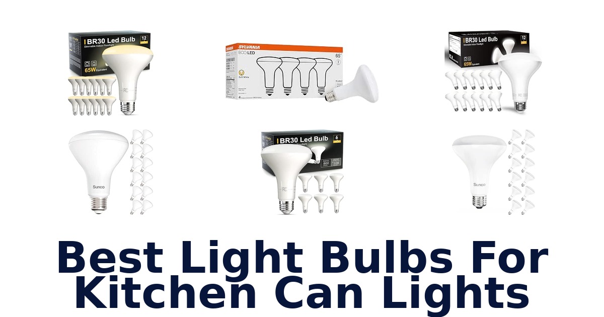 Best Light Bulbs For Kitchen Can Lights