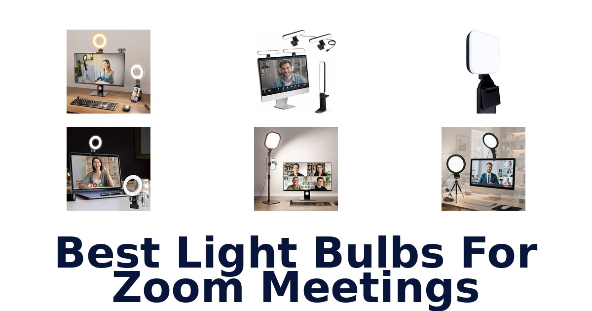 Best Light Bulbs For Zoom Meetings